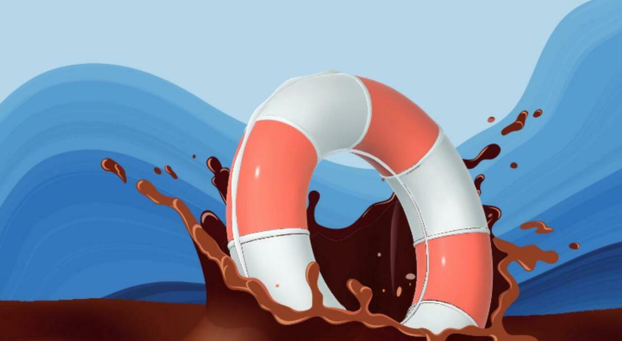Un mar de chocolate invade Ostia en Pascua