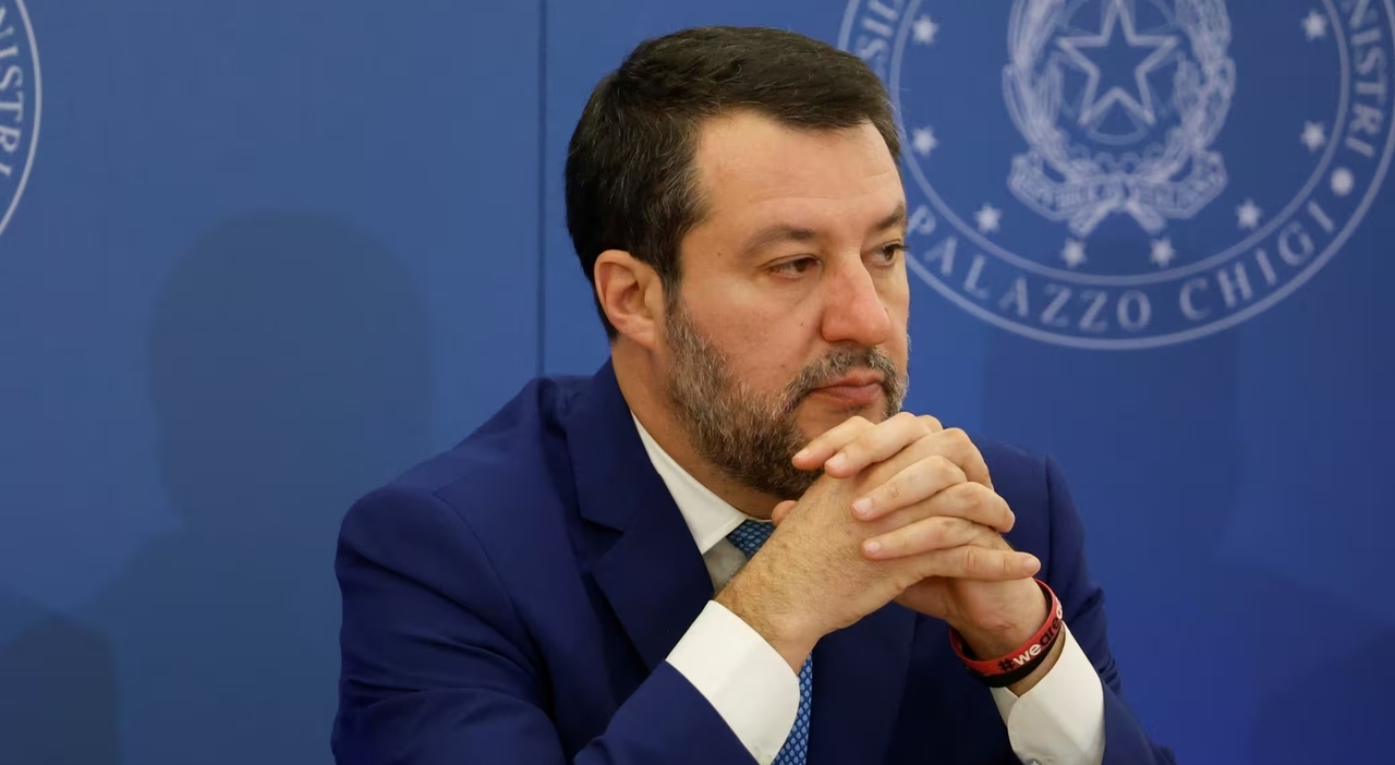 il ministro delle Infrastrutture e dei Trasporti, Matteo Salvini