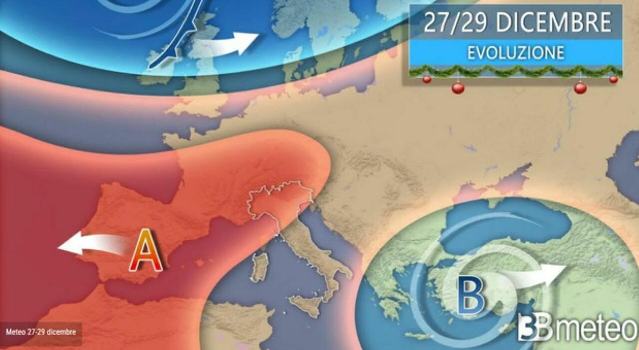 Meteo, Capodanno con l