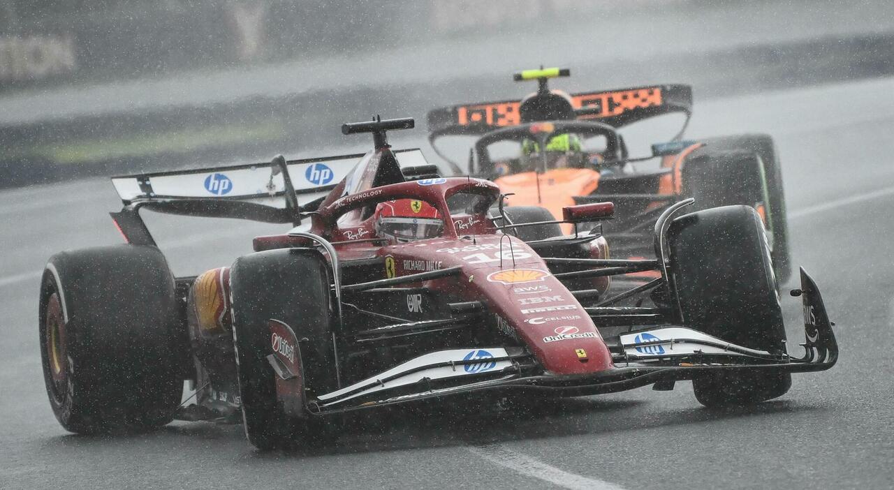 Leclerc e Norris al Gp d'Australia