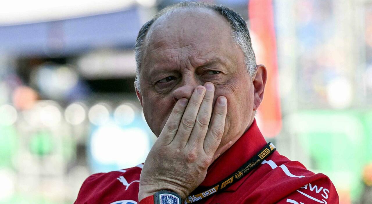 il team principal della scuderia di Maranello Frederic Vasseur