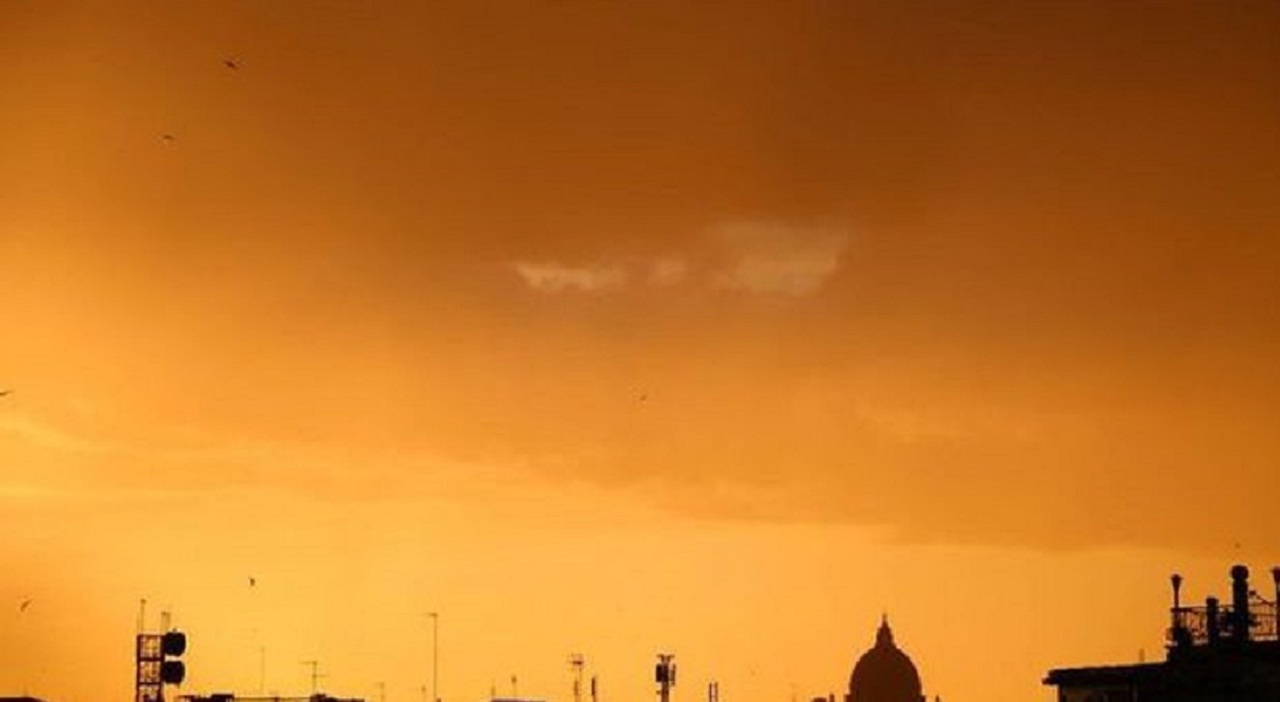 Cielos amarillos en Roma: El impacto del polvo sahariano