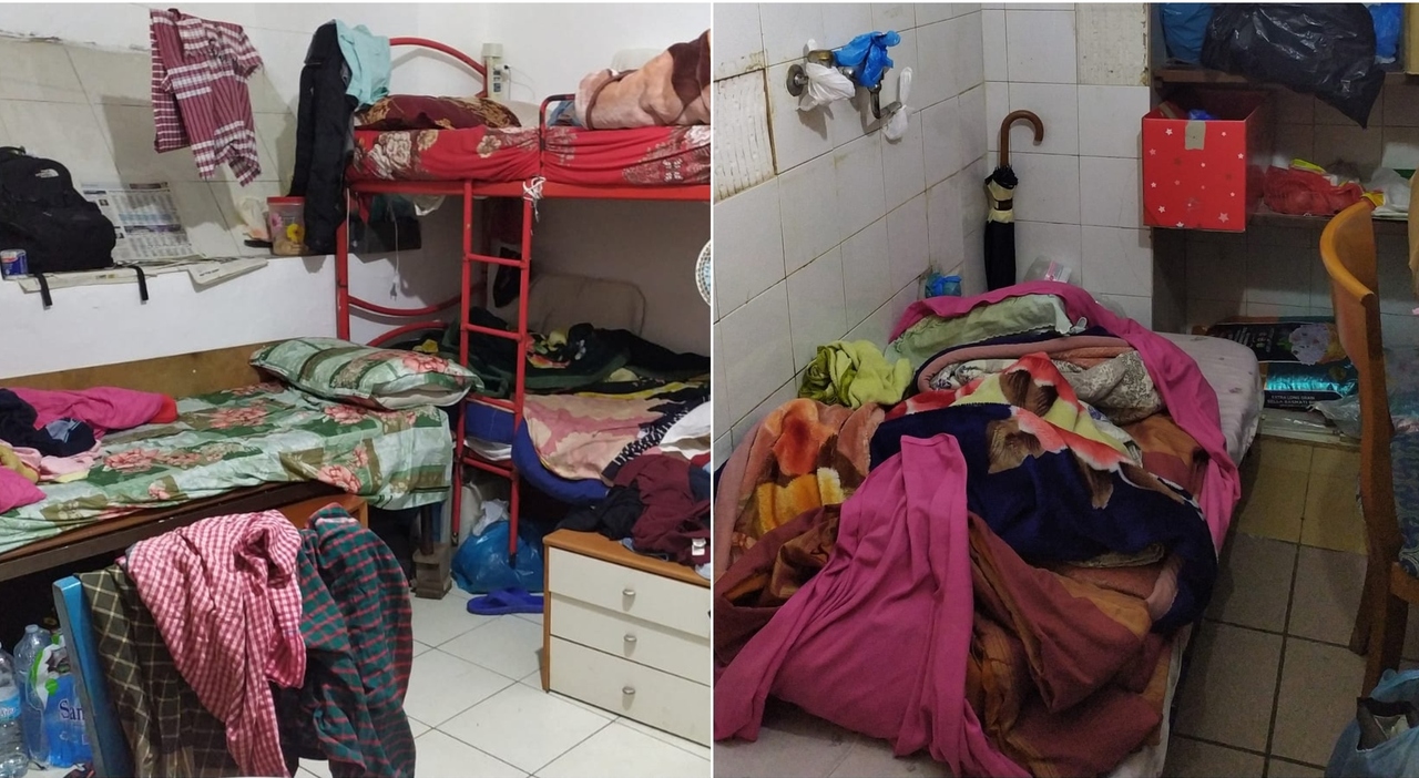 Expulsion de deux sous-sols à Termini où vivaient 21 citoyens bangladais dans des conditions inhumaines