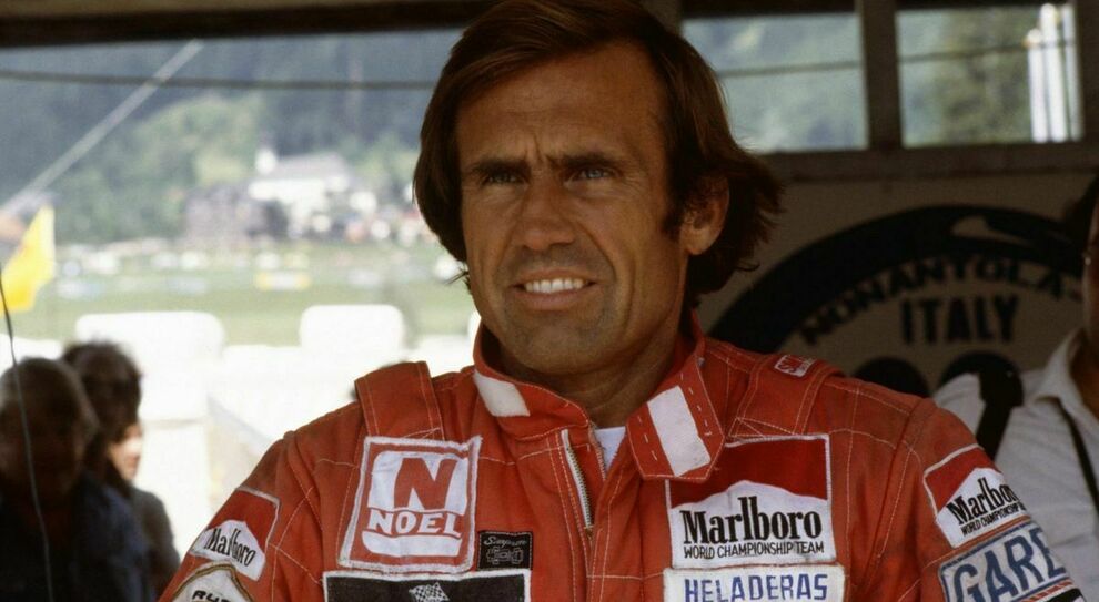 L'ex pilota Ferrari Carlos Reutemann