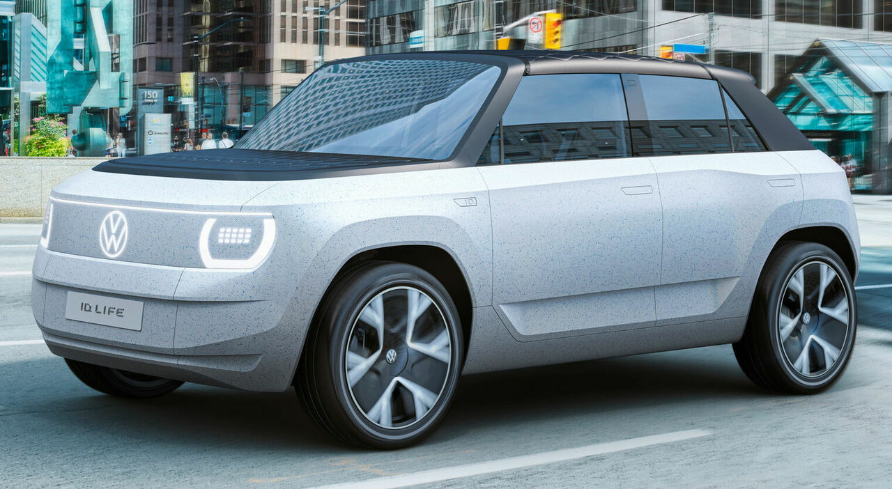 ID.LIFE la concept car che Volkswagen ha portato all'IAA Mobility di Monaco di Baviera