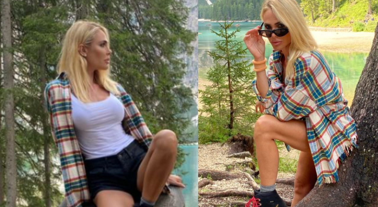 Ilary Blasi, dopo Sabaudia la fuga in montagna: le foto sui social