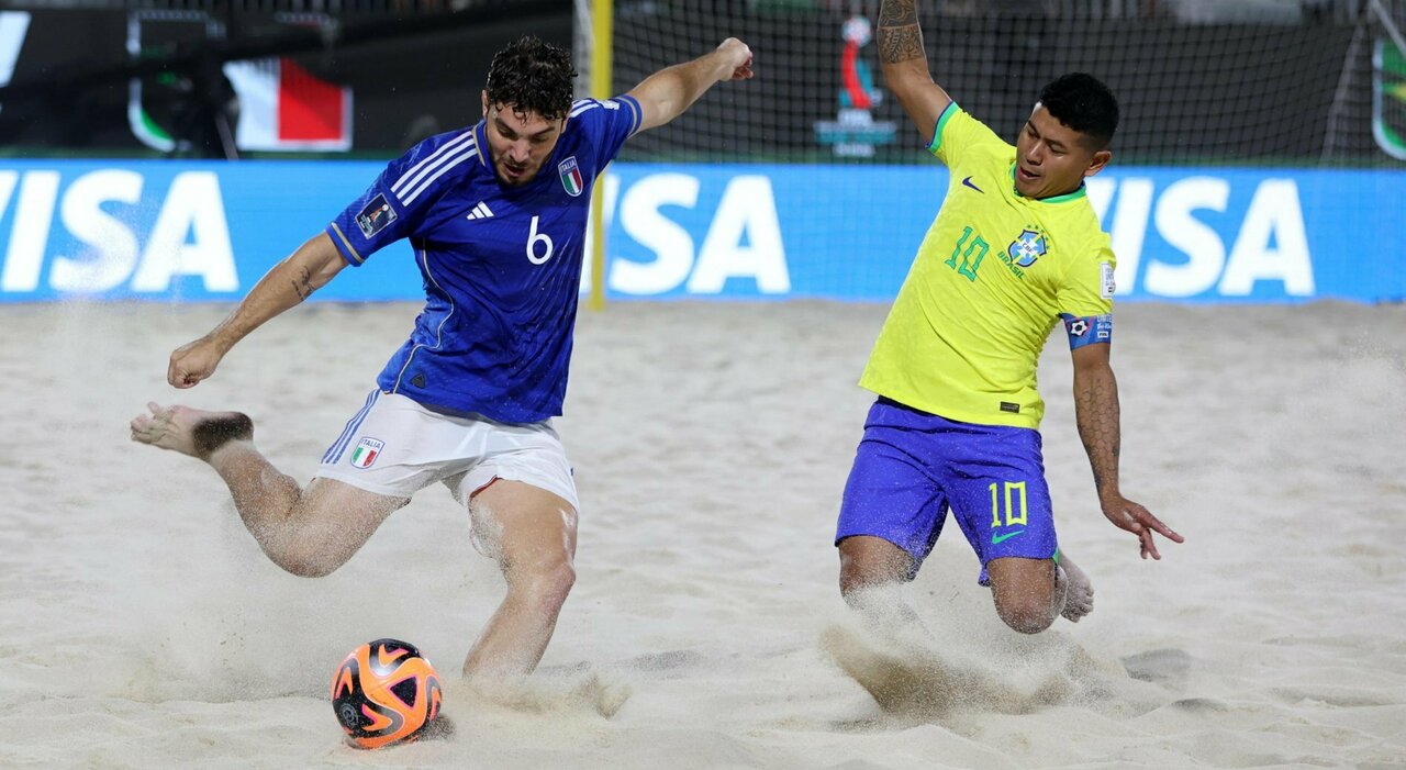 Italienische Beach-Soccer-Mannschaft erreicht den zweiten Platz bei der Weltmeisterschaft in Dubai
