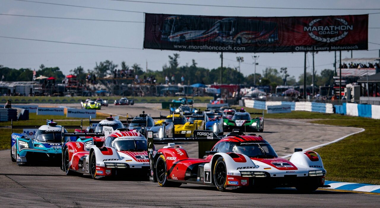 Porsche domina la 12 Ore di Sebring