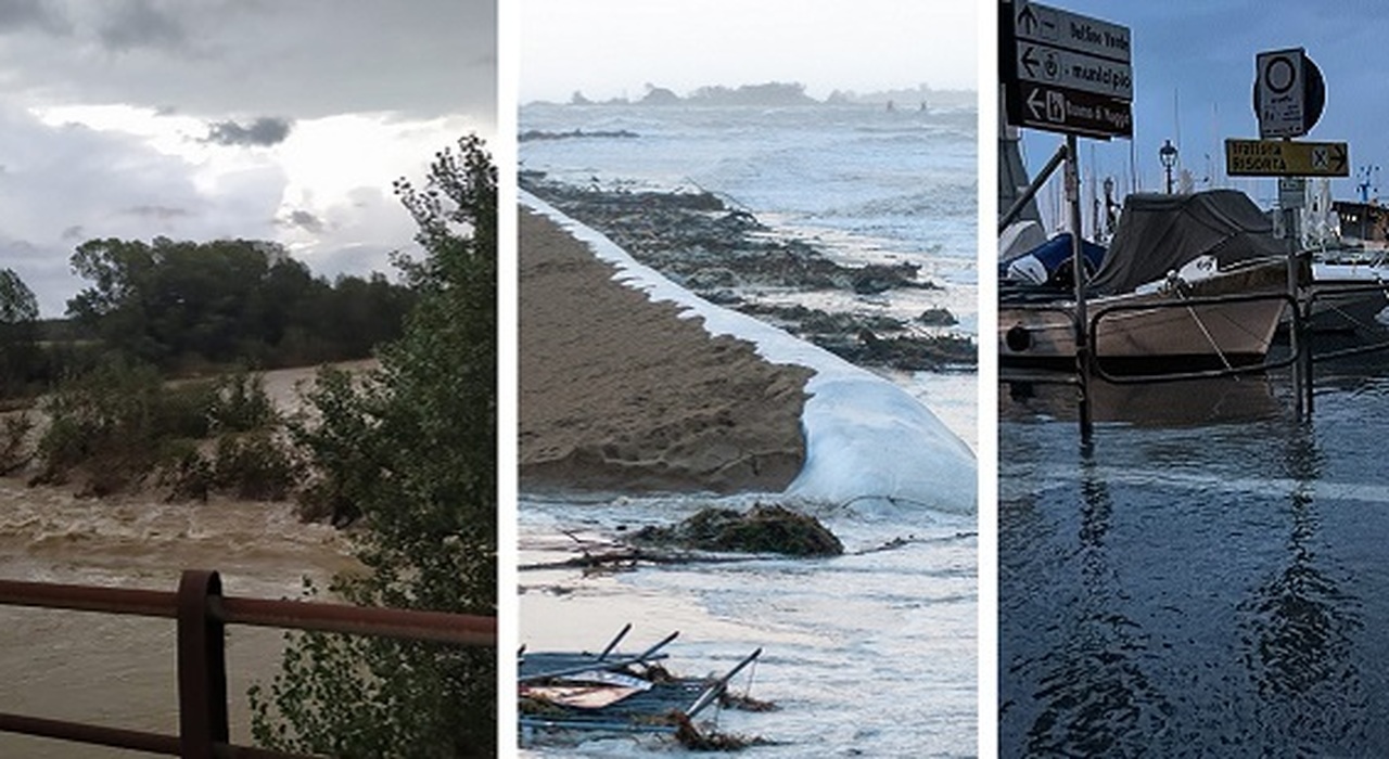 Meteo E Maltempo In Veneto E Fvg, Mareggiate E Acqua Alta. Marea Di 150 ...