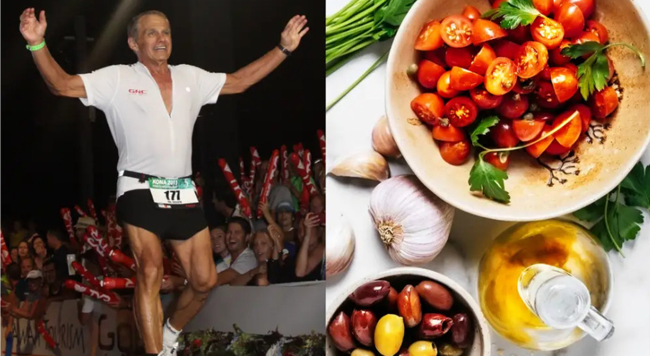 The diet of the 83-year-old neurosurgeon and Ironman champion.  “I ate very badly, and these foods changed my life.”