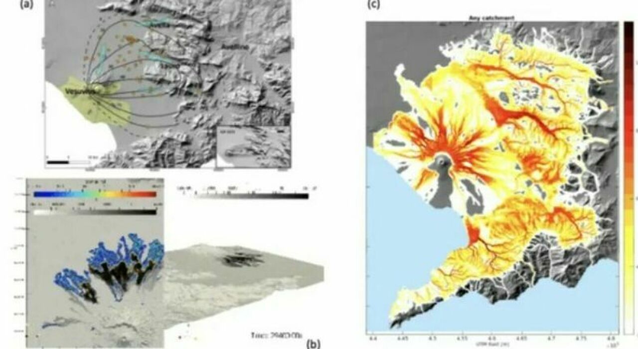 Napoli, eruzione del Vesuvio e rischio colate di fango sulla Piana Campana: ecco lo studio Ingv