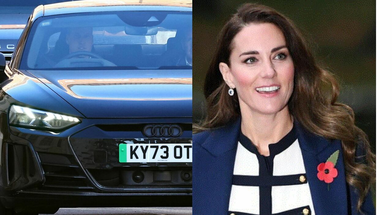 Kate Middleton underwent abdominal surgery. William goes to visit her ...