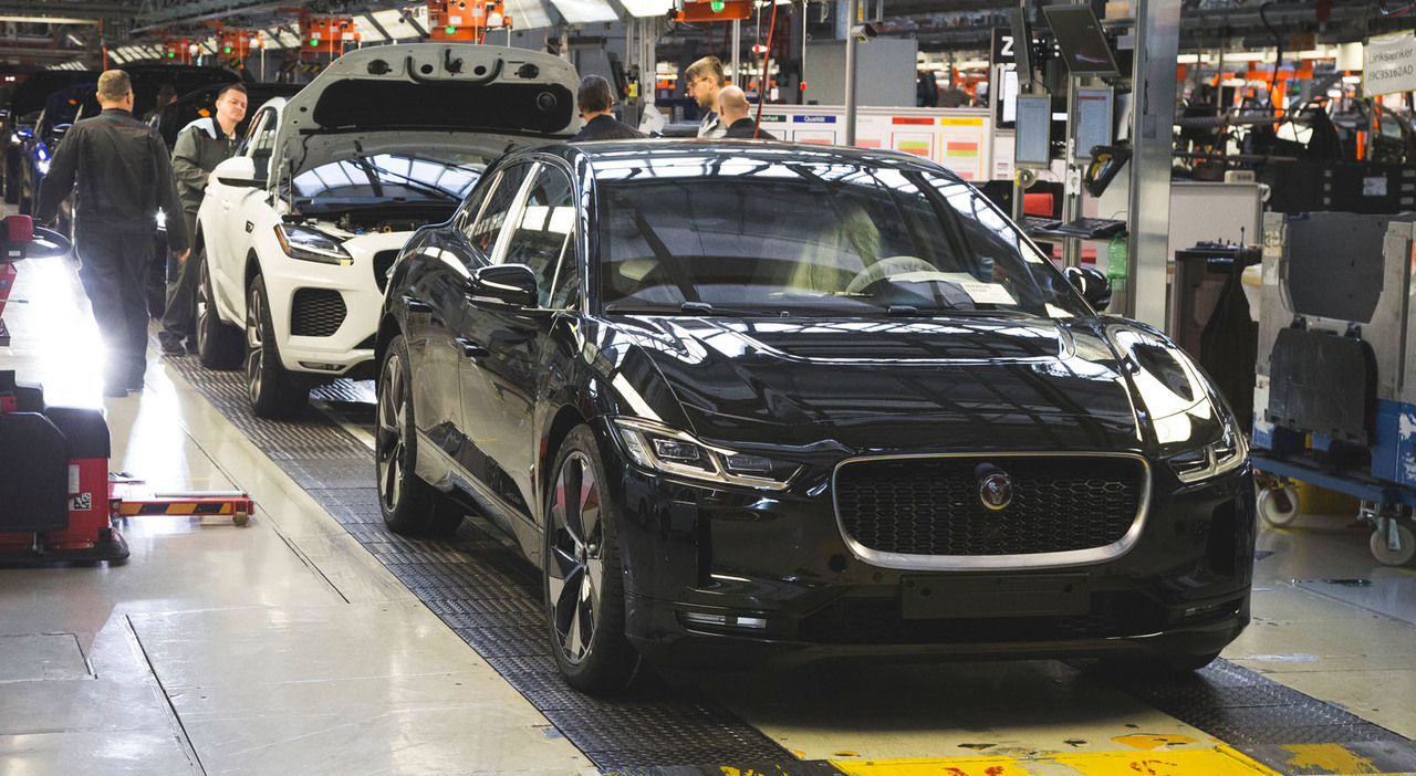 La produzione della I-Pace