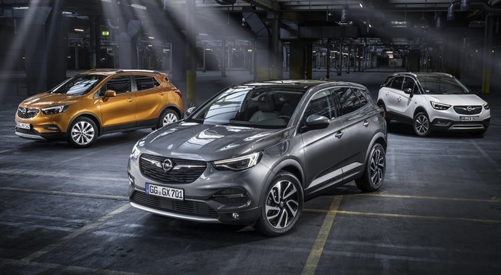 La gamma suv di Opel