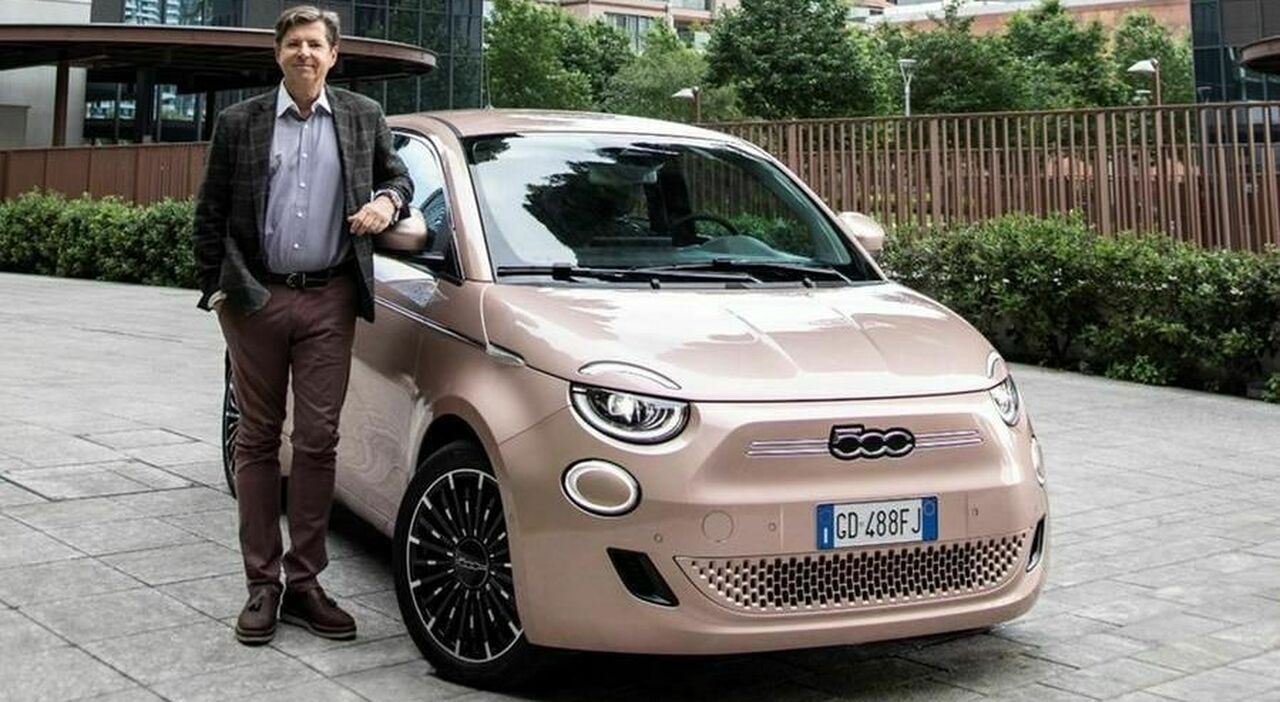 Olivier Francois, responsabile del brand Fiat con la 500 elettrica