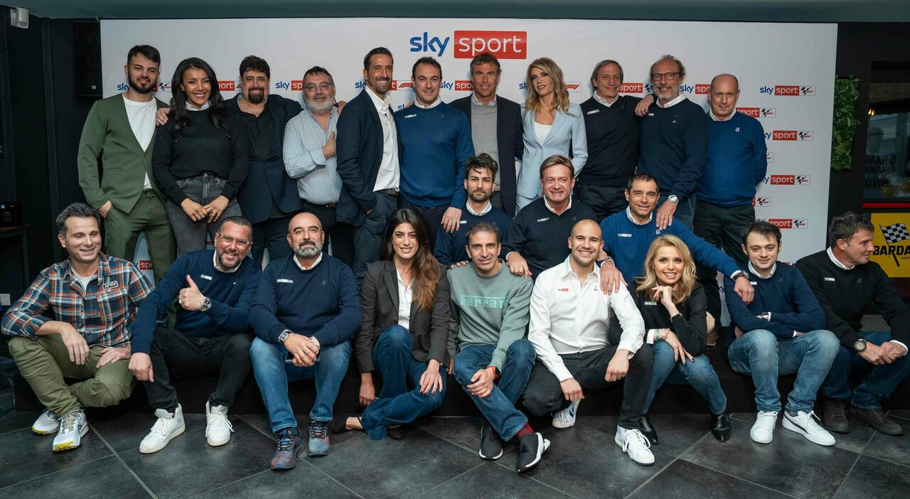La squadra motori 2024 di Sky Sport al completo