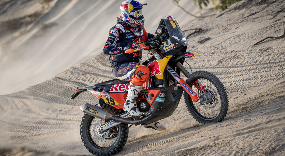 Antoine Meo su Honda è stato il vincitore della sesta tappa della Dakar 2018