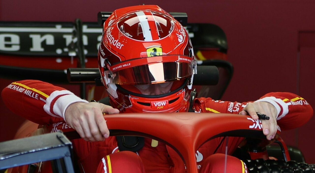 Leclerc entra nella SF-24 pronto per la lunga stagione di Formula1
