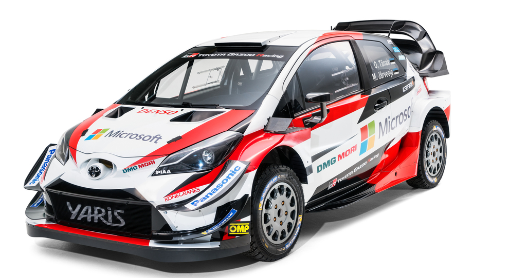 La nuova Yaris WRC per la stagione 2018