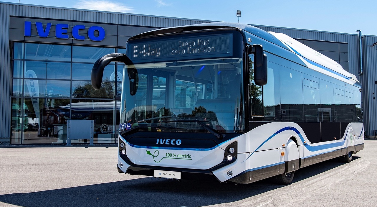 L'autobus elettrico E-Way di Iveco Bus
