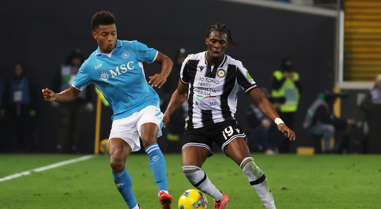 Udinese Napoli 1 3, Neres implacabile: David non fa rimpiangere Khvicha