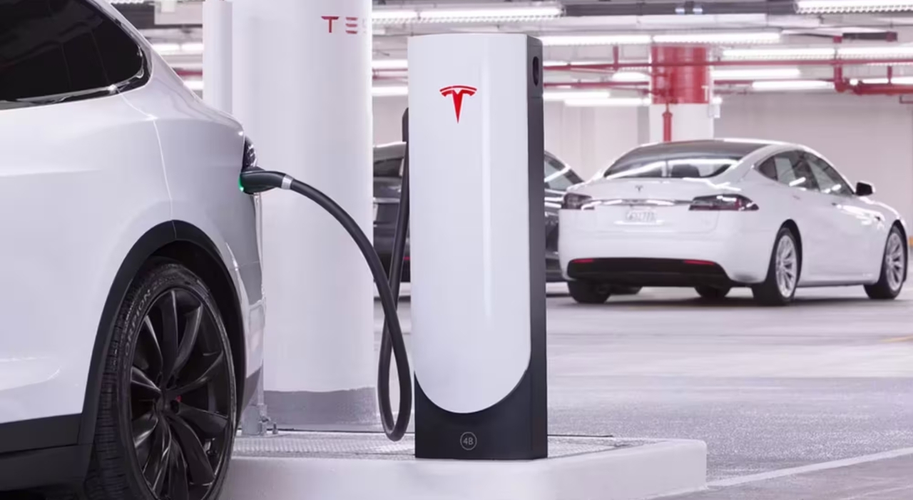 Una supercharger Tesla