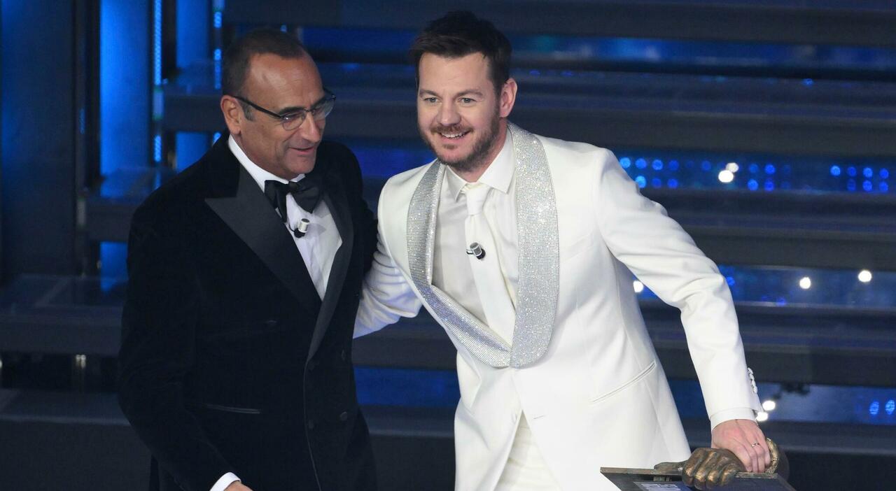 Sanremo 2025, top e flop della finale: Cattelan pronto a condurre, Marcuzzi abbracciona