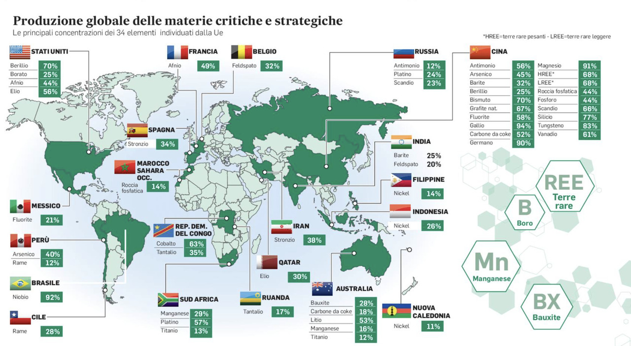 Materie rare, la mappa delle miniere italiane: parte la caccia all'oro nascosto