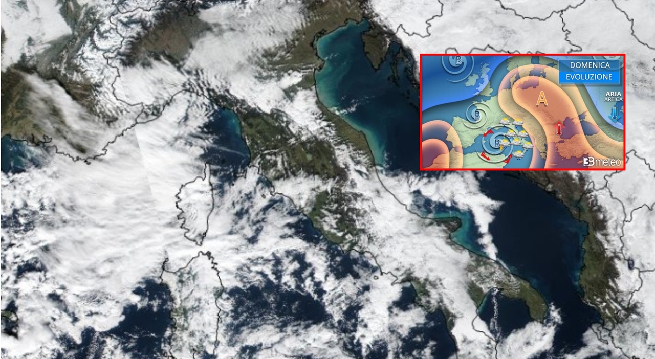 Meteo, ciclone Mediterraneo sull'Italia: allerta rossa in Sardegna,  arancione in Calabria. Ecco dove e quanto durerà il maltempo