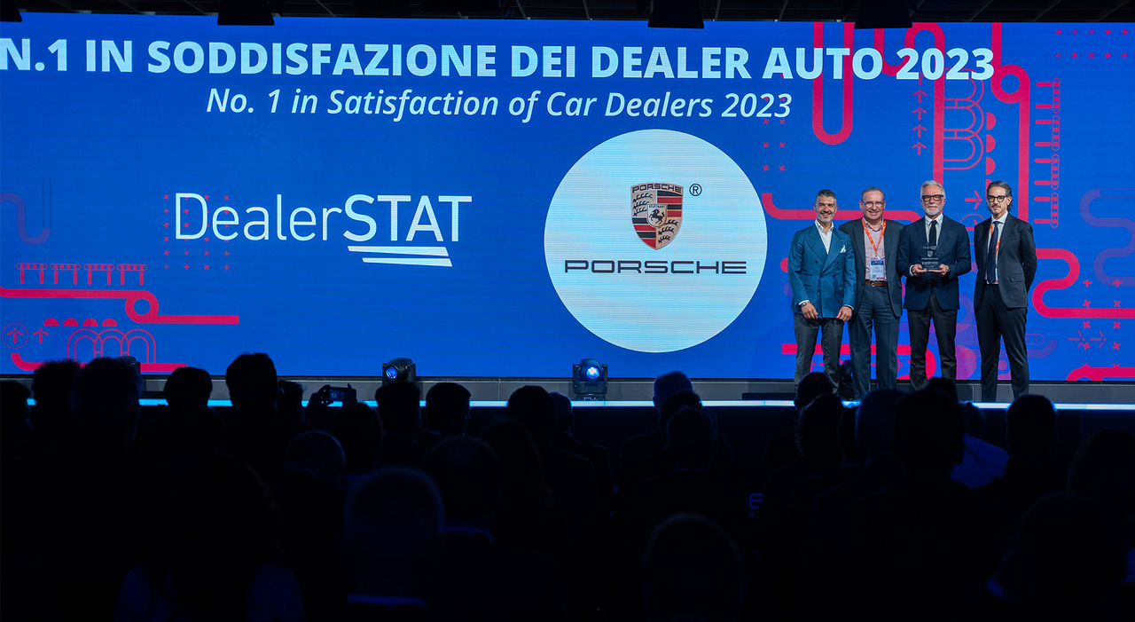 Porsche si conferma il marchio numero uno in soddisfazione dei dealer