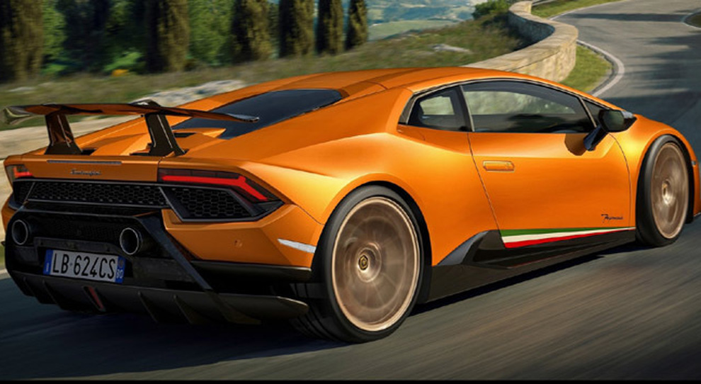 La Lamborghini Huracan Performante