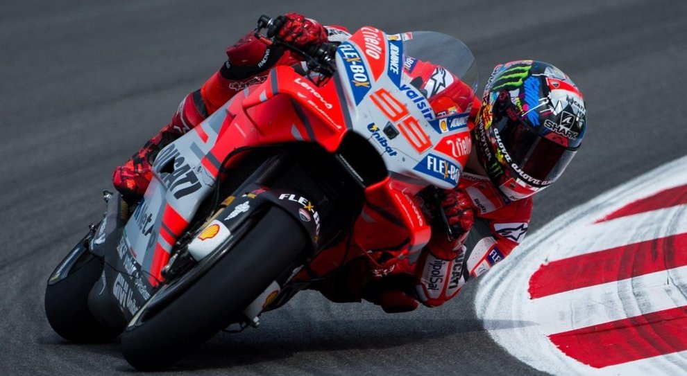 Jorge Lorenzo e la sua Ducati