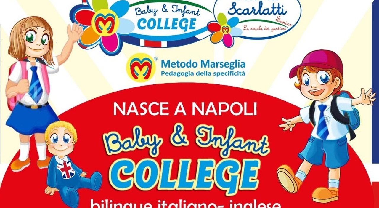 Napoli, il nuovo asilo: nasce il primo «Baby & Infant College»