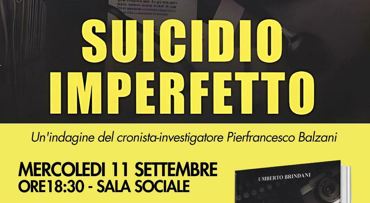 Un Viaggio Tra le Parole: Umberto Brindani Presenta “Suicidio Imperfetto” all’11 Settembre al Circolo Canottieri Roma