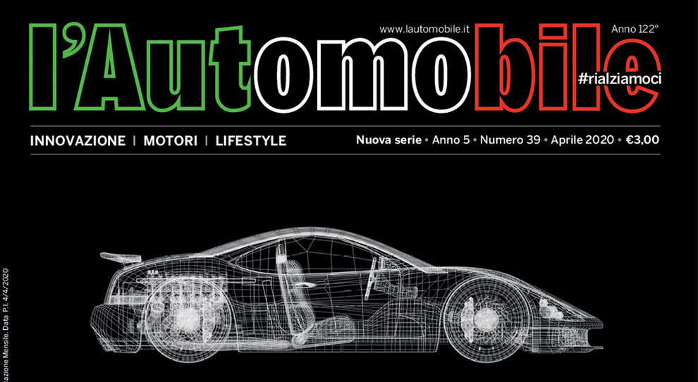 La copertina del numero di aprile de L'Automobile