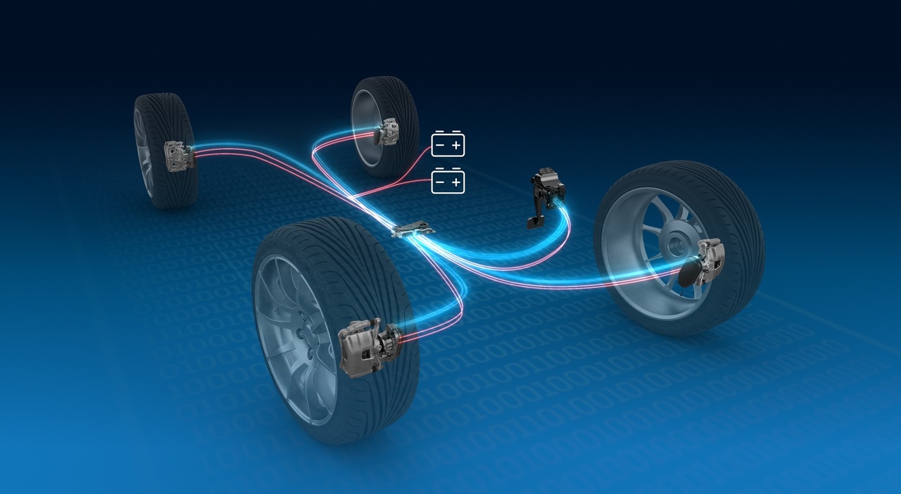 sistema frenante brake-by-wire “ibridi” di ZF