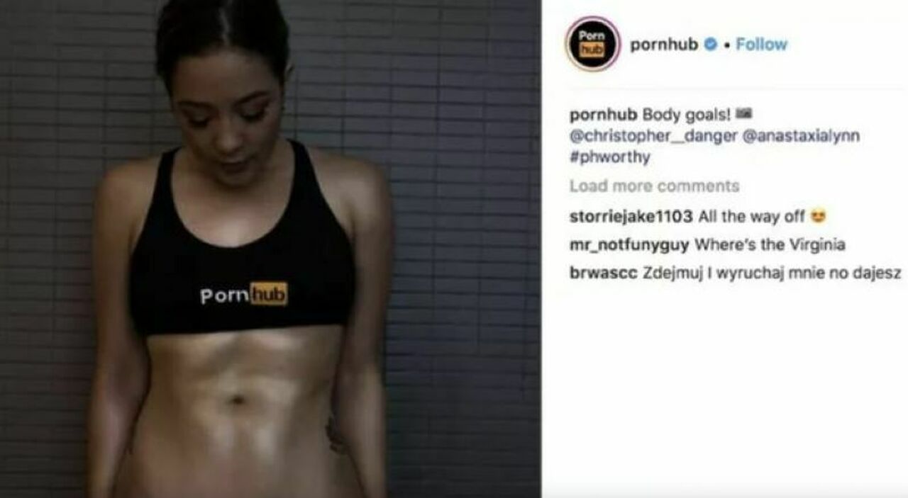 Pornhub, chiuso laccount Instagram foto foto