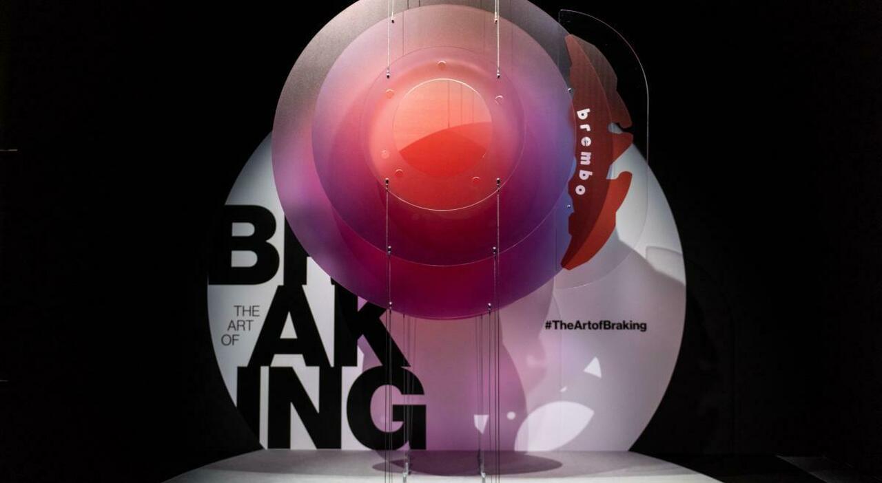 ‘The Art Of Braking’, la mostra spettacolo organizzata da Brembo e in programma al Mudec di Milano da domani e fino al 18 settembre 2022