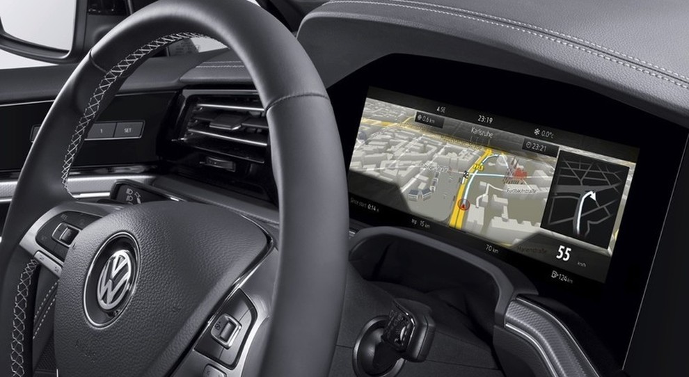 l Innovision Cockpit di Bosch montato sulla nuova Volkswagen Touareg