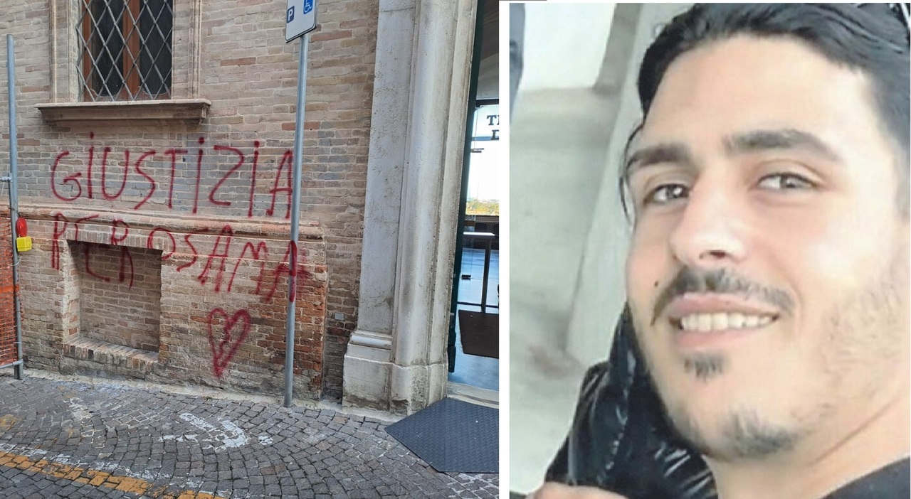 Fermo, "Giustizia per Osama": la città tappezzata di scritte per il giovane ucciso a coltellate a 23 anni