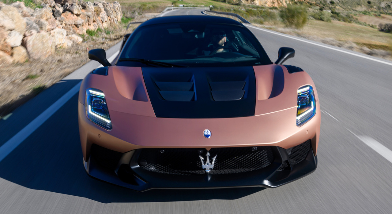 La Maserati GT2 Stradale sulle strade andaluse