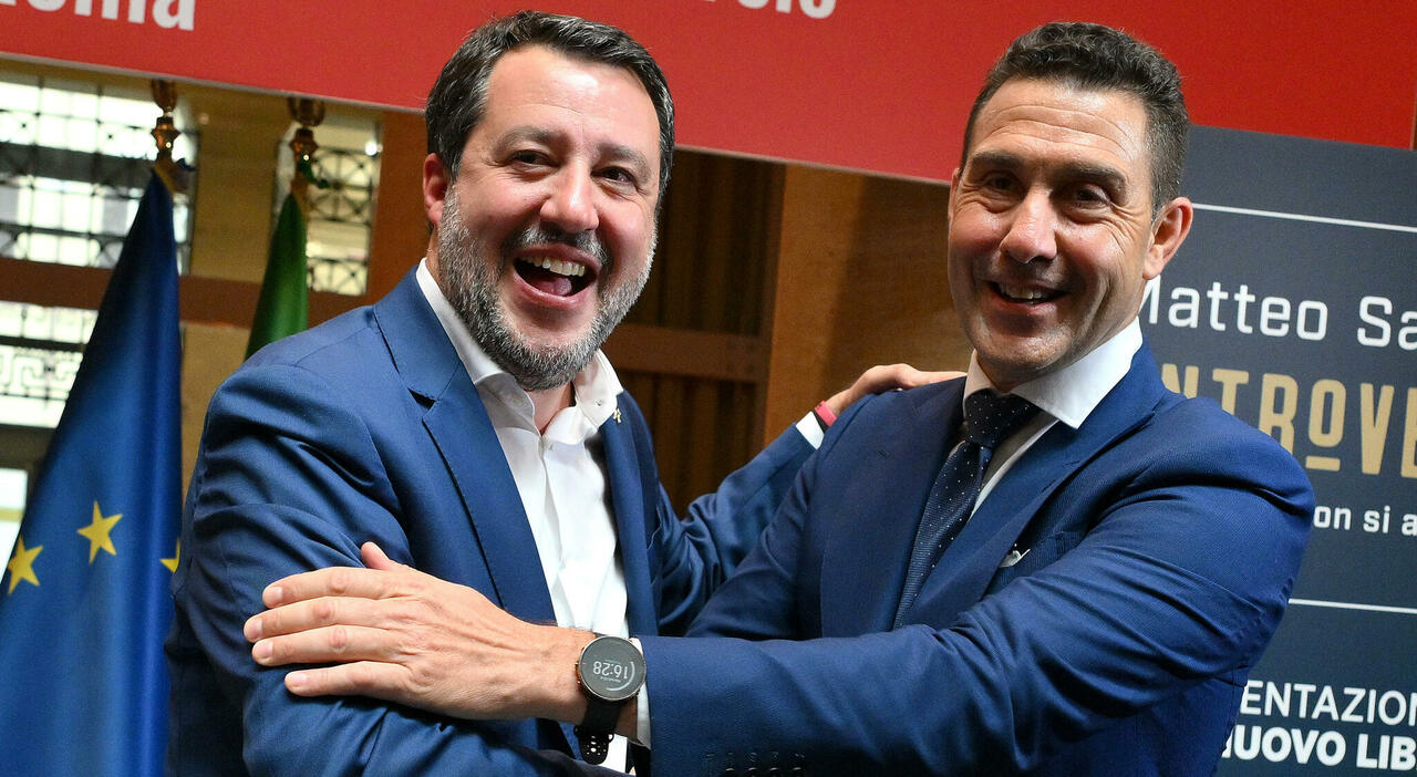 8089969_30233446_salvini_vannacci Vannacci si incorona guida della “destra autentica”: attacchi a Meloni e Salvini, deportazioni e vecchi slogan in cerca di una nuova casa politica