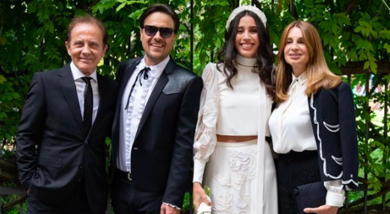 Francesco Facchinetti, il matrimonio del fratello Roberto: il vestito (bianco) lascia tutti a bocca aperta