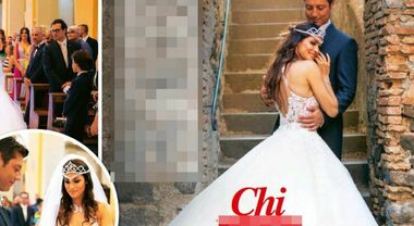 Manuela Arcuri, tre abiti da principessa per il matrimonio. Il ...