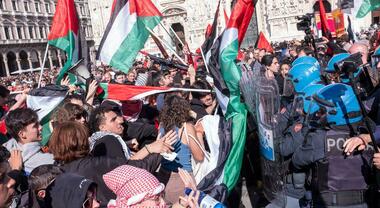 Roma e Milano, scontri tra pro-Palestina ed ebrei