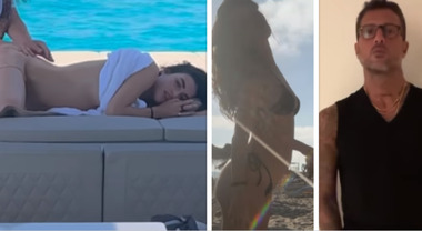 Fabrizio Corona, Sara Barbieri nuda in barca: il massaggio per la ...