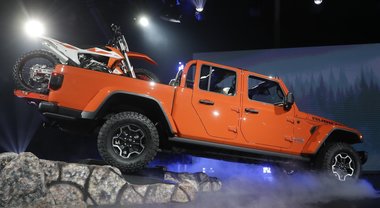 Gladiator mostra i muscoli: Jeep show, torna il pick-up. Il nuovo modello allarga la gamma