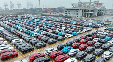 Cina, esportazioni auto +33,2% nel primo trimestre a oltre 1,32 milioni di veicoli