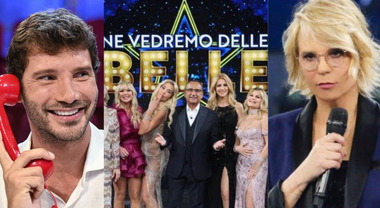 Pagelle ascolti tv, top e flop di ieri: De Martino garanzia, Maria ...