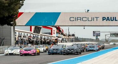 Lamborghini Super Trofeo Europa: Dimitrov-Guerin e Geraci-Knopp aprono la stagione al Paul Ricard